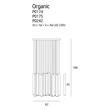 Organic grande függeszték_arany Organic grande függeszték_arany
