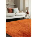 Kép 2/3 - Payton narancssárga szőnyeg - TÖBB MÉRETBEN