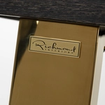 Kép 6/7 - Blackbone arany - fekete bárasztal - 160 cm