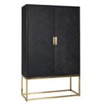 Kép 1/5 - Blackbone arany - fekete szekrény - 175 cm