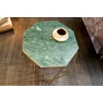 Kép 3/5 - Marmor dohányzóasztal zöld márvány