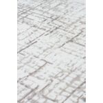 Kép 3/4 - Byblos fényes ezüst-szürke szőnyeg - 160x225 cm