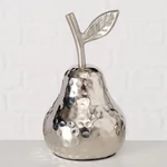 Kép 3/8 - Ezüst alma és körte dísz - 2 db