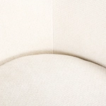 Kép 7/8 - Arcus forgó fotel fehér színben