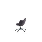 Kép 3/5 - PARIS szürke színű irodai szék bársony
