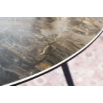 Kép 3/6 - Marvelous taupe kerámia márvány dohányzóasztal - 70 cm