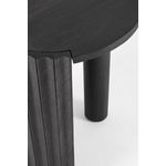 Kép 3/6 - Orissa dohányzóasztal fekete színben 50x65 cm