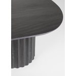 Kép 3/5 - Orissa dohányzóasztal fekete színben 130x65 cm
