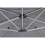 Kép 6/12 - INES-ANOD sötétszürke napernyő - 3x4 m