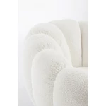 Kép 7/8 - FLOREL fehér forgó fotel