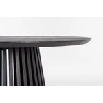 Kép 4/4 - ODION fekete étkezőasztal - 130 cm