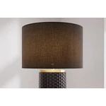 Kép 5/7 - ELEGANCIA fekete-arany kerámia asztali lámpa (70 cm)