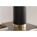 Kép 6/6 - ELEGANCIA fehér-arany kerámia asztali lámpa (70 cm)