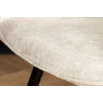 Kép 8/10 - AVIGNON fehér chenille forgószék