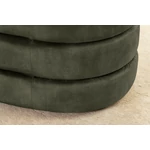 Kép 8/9 - VOQUE zöld bársony pad tárolóval 115 cm