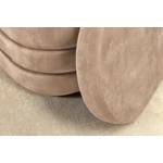 Kép 7/9 - VOQUE pezsgőszínű bársony pad tárolóval 115 cm