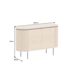 Kép 5/5 - ATELIER tálalószekrény - 120 cm