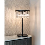 Kép 2/5 - Bessy fekete asztali lámpa