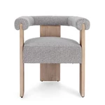 Kép 5/8 - AGAPE karos szék - világosszürke