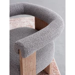 Kép 7/8 - AGAPE karos szék - világosszürke