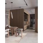 Kép 2/8 - AGAPE karos szék - világosszürke