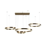 Kép 1/5 - Lilou csillár - szálcsiszolt arany 