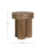 Kép 5/5 - DACCA dohányzóasztal - 45 cm