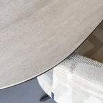 Kép 5/6 - Ritz travertin kerámia étkezőasztal - 220 cm