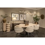 Kép 6/6 - Ritz travertin kerámia étkezőasztal - 220 cm