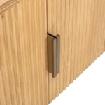 Kép 2/10 - Belfort natúr tölgyfa TV-szekrény 185 cm