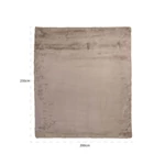 Kép 4/4 - Saifo szőnyeg homok színben - 200x230 cm