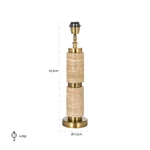 Kép 3/5 - Lis arany sztali lámpa