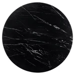 Kép 2/3 - Logan bisztróasztal fekete/arany - 75 cm