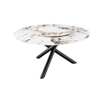 Kép 1/10 - Spin étkezőasztal kerámia-márvány - 150 cm