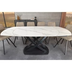 Kép 3/10 - INCEPTION ovális, kihúzható étkezőasztal (130–190 cm)