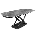 Kép 1/9 - INCEPTION ovális, kihúzható étkezőasztal (130–190 cm)