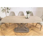 Kép 3/9 - INCEPTION ovális, kihúzható étkezőasztal (130–190 cm)