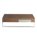 Kép 2/5 - Linette diófa dohányzóasztal - 120 cm