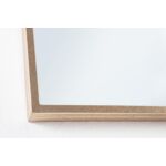 Kép 3/3 - Arany ablak alakú tükör 90x90 cm