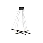 Kép 1/4 - Amira fekete függőlámpa - 110 cm