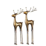 Kép 1/2 - Knut arany szarvas pár - 2 db-os szett