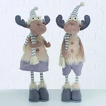 Kép 1/3 - Prancer Plüss Rénszarvas párban - 58 cm - 2 db