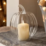 Kép 1/2 - Mercury halloween üveg töklámpás - TruGlow® LED-es gyertyával