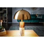 Kép 2/6 - Burlesque márvány asztali lámpa aranyBurlesque márvány asztali lámpa arany