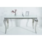 Kép 2/4 - BAROCK konzolasztal - üveglappal - 140 cm