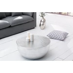 Kép 2/5 - MOON dohányzóasztal - ezüst - 60 cm