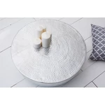 Kép 4/5 - MOON dohányzóasztal - ezüst - 60 cm