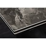 Kép 3/8 - EUPHORIA kerámia étkezőasztal barna márvány 180 cm - 220 - 260 cm-re bővíthető