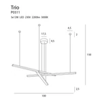 Kép 6/6 - TRIO függeszték