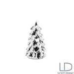 Kép 1/2 - Juno ezüst fenyőfa dísz - 33 cm